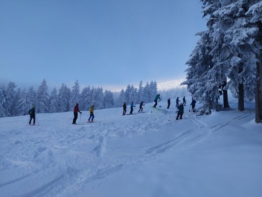 Setkání skialpinistů