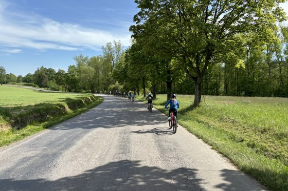 Cyklovýlet s lezčaty kolem rybníků